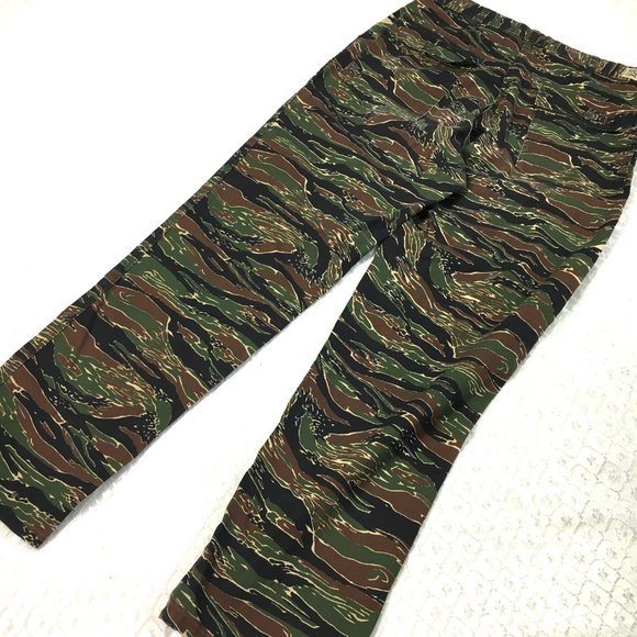 Gung Ho Pants Military Larp Tiger Stripe Camo Pants Gung Ho Vintage